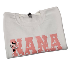 Load image into Gallery viewer, MAMA Sweaters - Keepsake Baby Outfit Appliqué Sweatshirt
