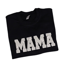 Load image into Gallery viewer, MAMA Sweaters - Keepsake Baby Outfit Appliqué Sweatshirt
