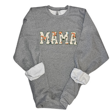 Load image into Gallery viewer, MAMA Sweaters - Keepsake Baby Outfit Appliqué Sweatshirt
